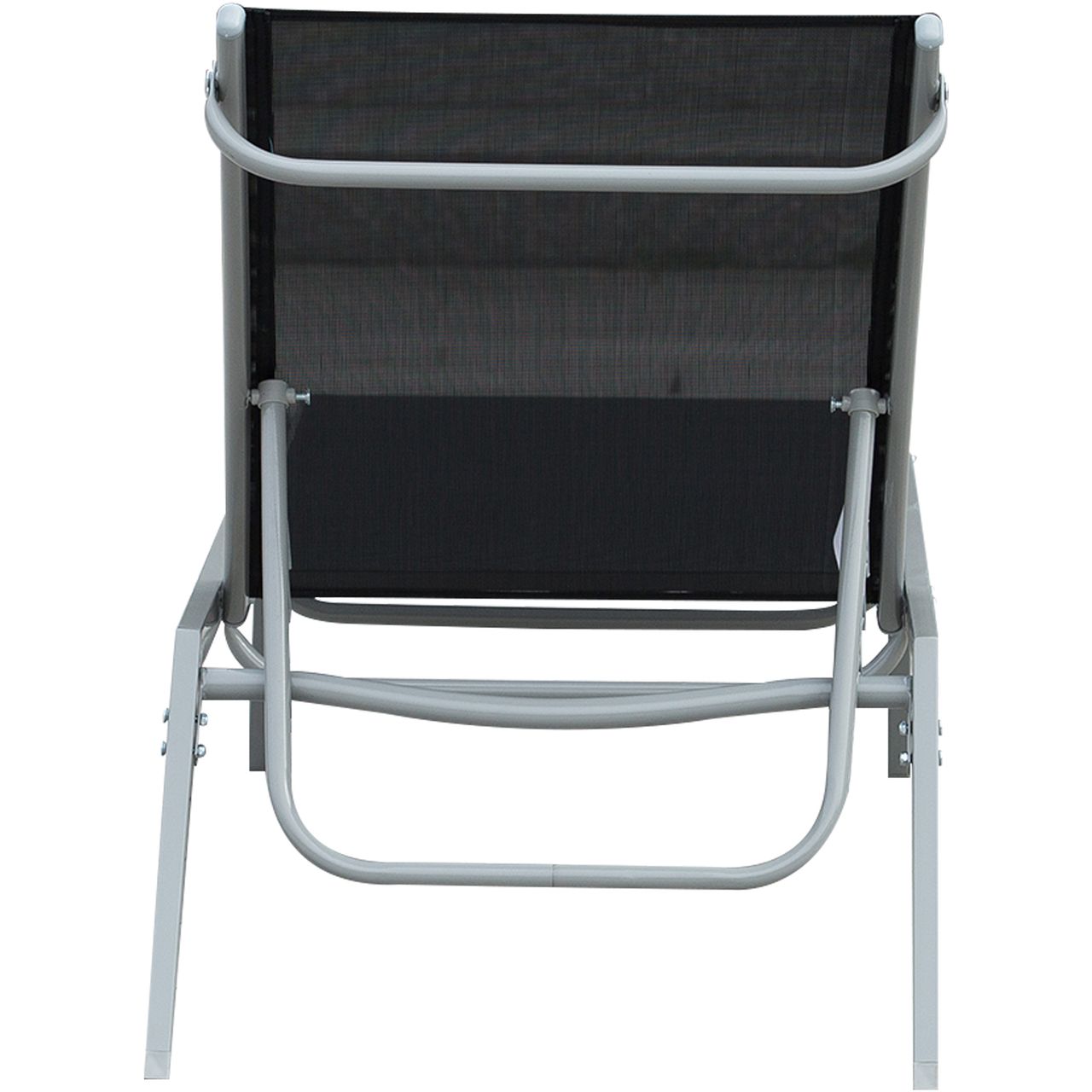 Outsunny Garten-Sonnenliege Metall 170 x 58 x 97 cm