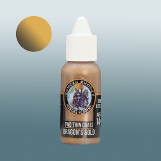 Two Thin Coats - Midtone/Metallic - Dragon's Gold (15ml)