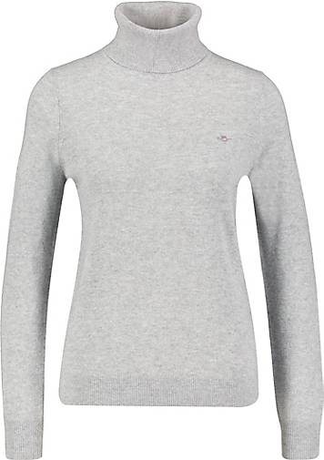 GANT Damen Rollkragenpullover mit Wolle