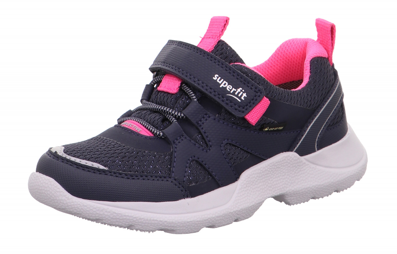 RUSH - Blau/PinkSneaker low mit Klettverschluss