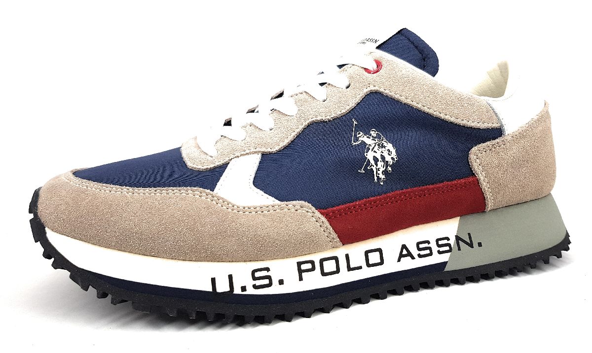 US Polo Cleef003M-BSN1 Mehrfarbig Tau - DBL01
