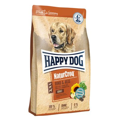 Happy Dog NaturCroq Rind & Reis