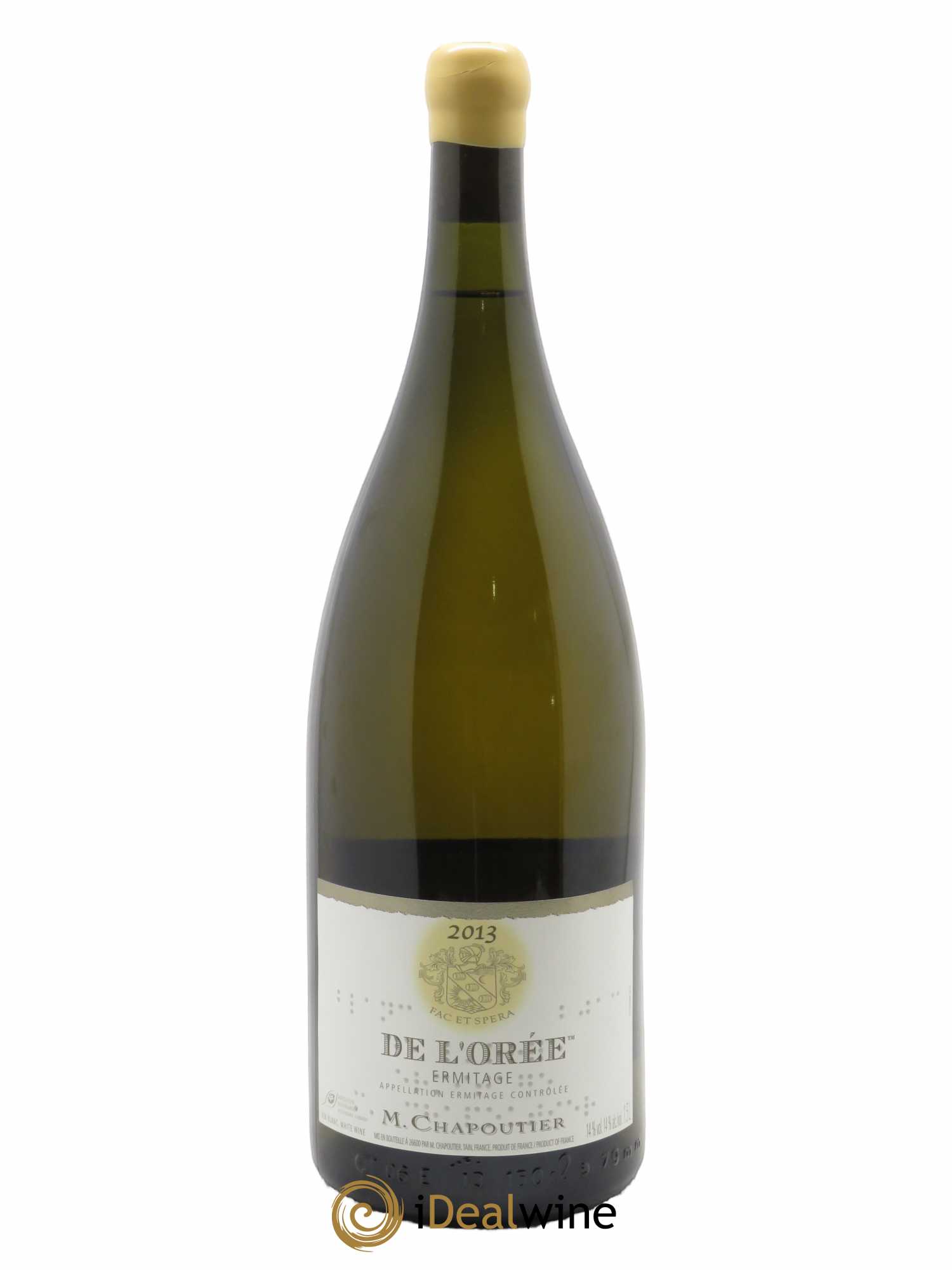 Hermitage Ermitage de l'Orée Chapoutier  2013 - Lot de 1 Magnum