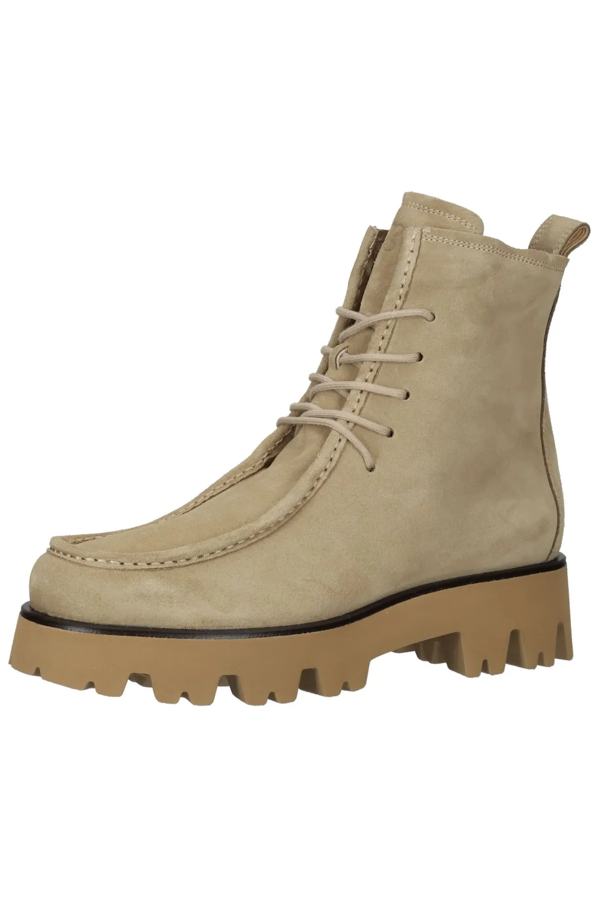 Paul Green  Stiefelette - Beige - Blockabsatz