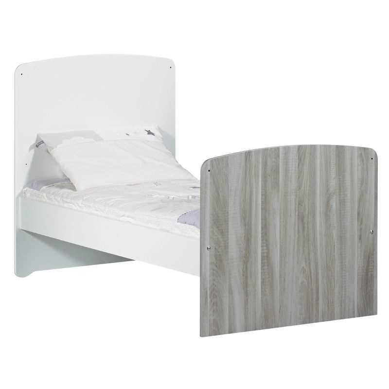Lit bébé évolutif 140x70 Little big bed Leaf