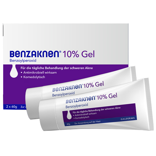 BENZAKNEN 10% Gel  2X60 g  Gel