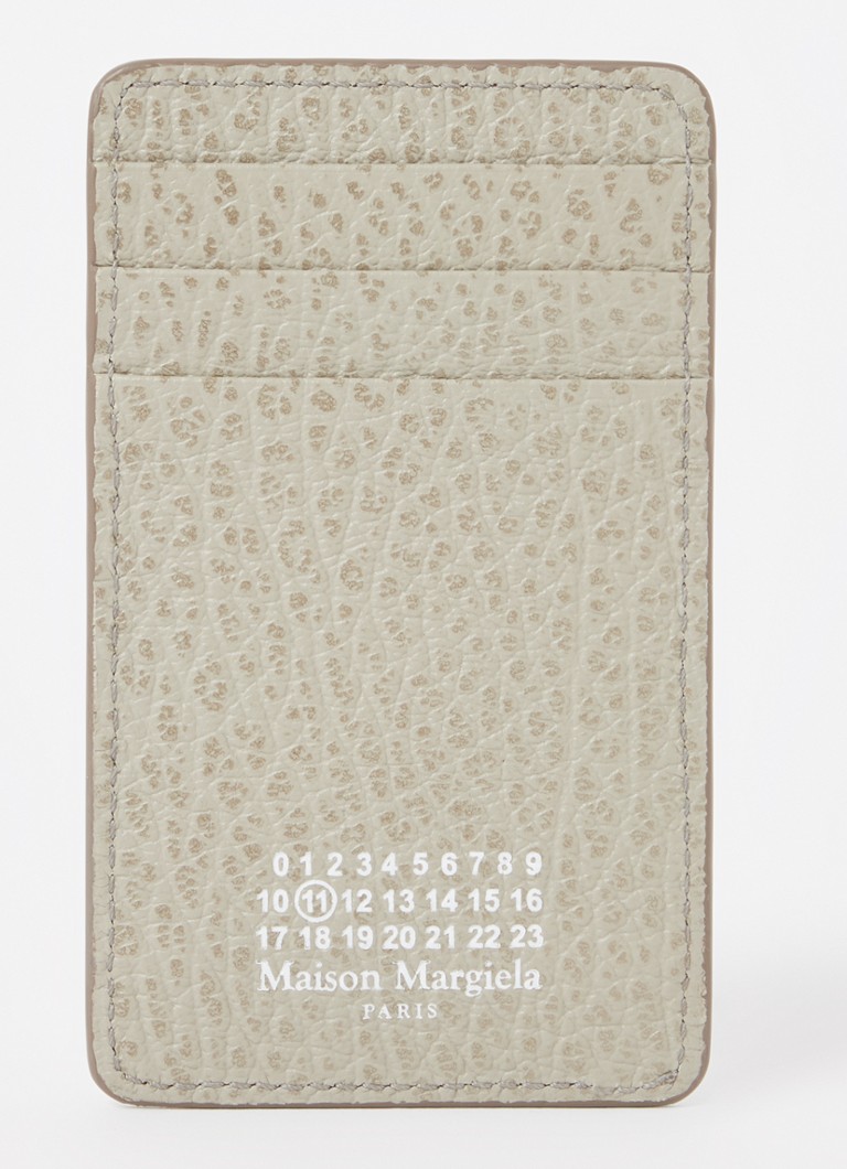 Portcarduri Maison Margiela din piele de vițel cu logo