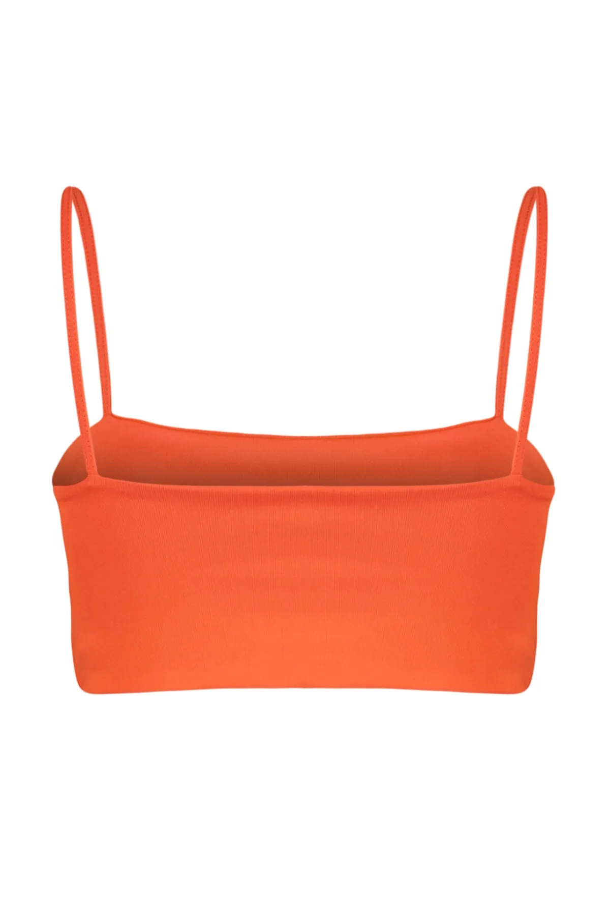 Trendyol Collection  Granatapfelblüte - Mittlerer Sport-BH aus Strick mit Stütz-/Styling-Kordelträgern THMSS23SS00024