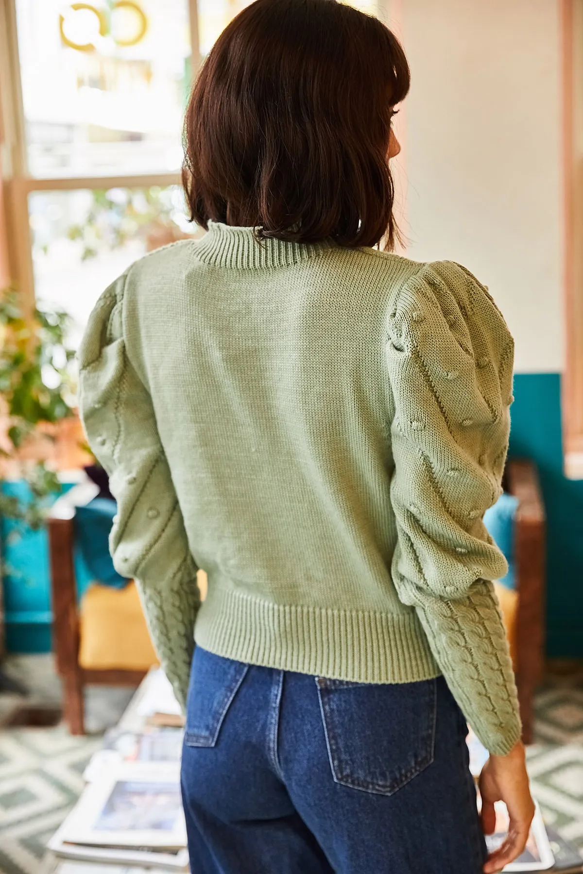 Olalook  Pullover - Grün - Regular Fit