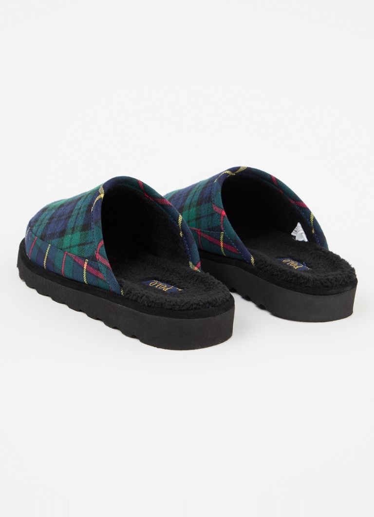 Kapcie w kratkę Ralph Lauren Reade