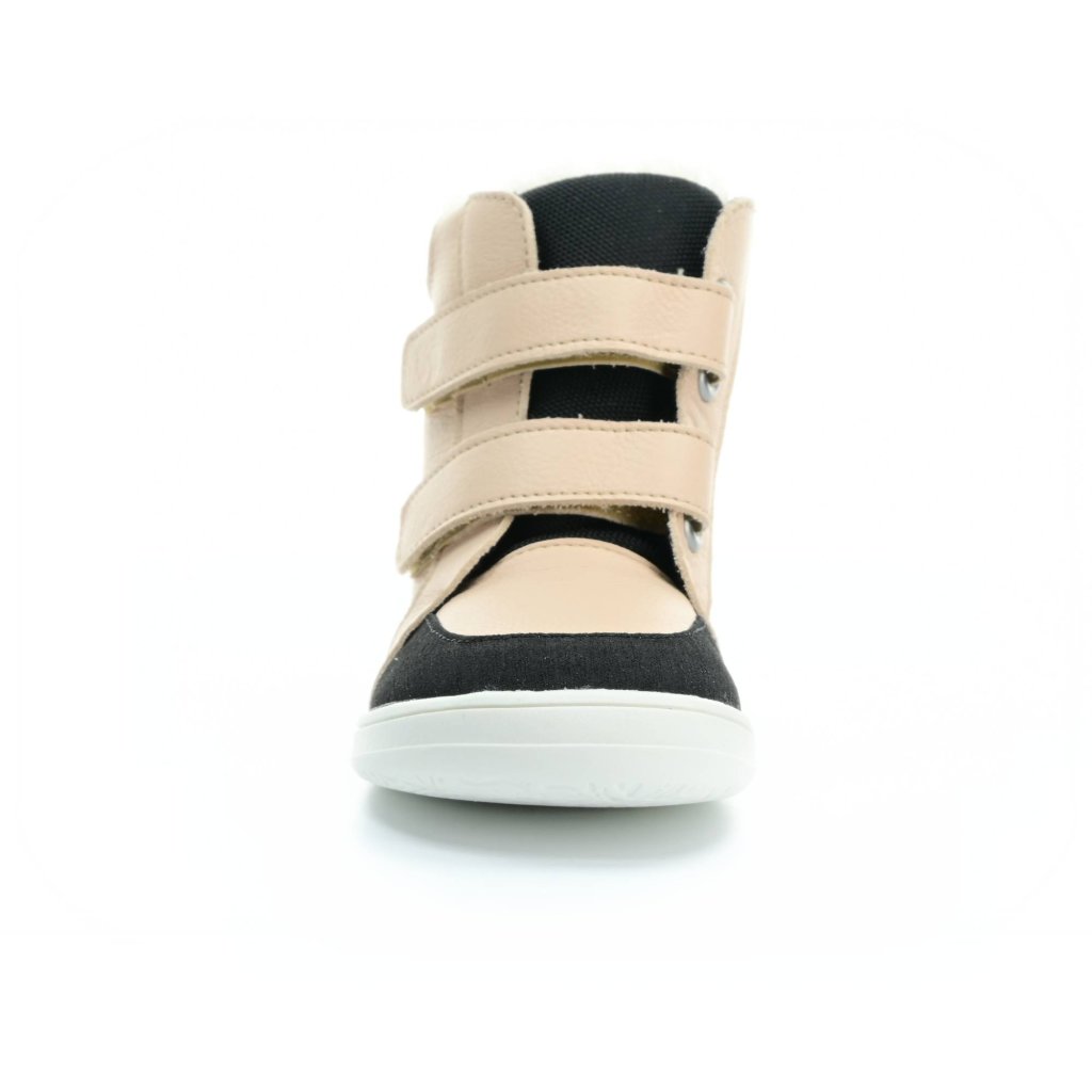 Baby Bare Febo Winter Nude (mit Membran/Asfaltico) beige Barfußstiefeletten