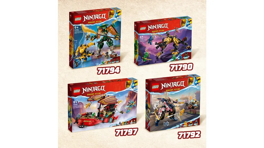 LEGO NINJAGO 71790 Jagdhund des kaiserlichen Drachenjägers Spielzeug