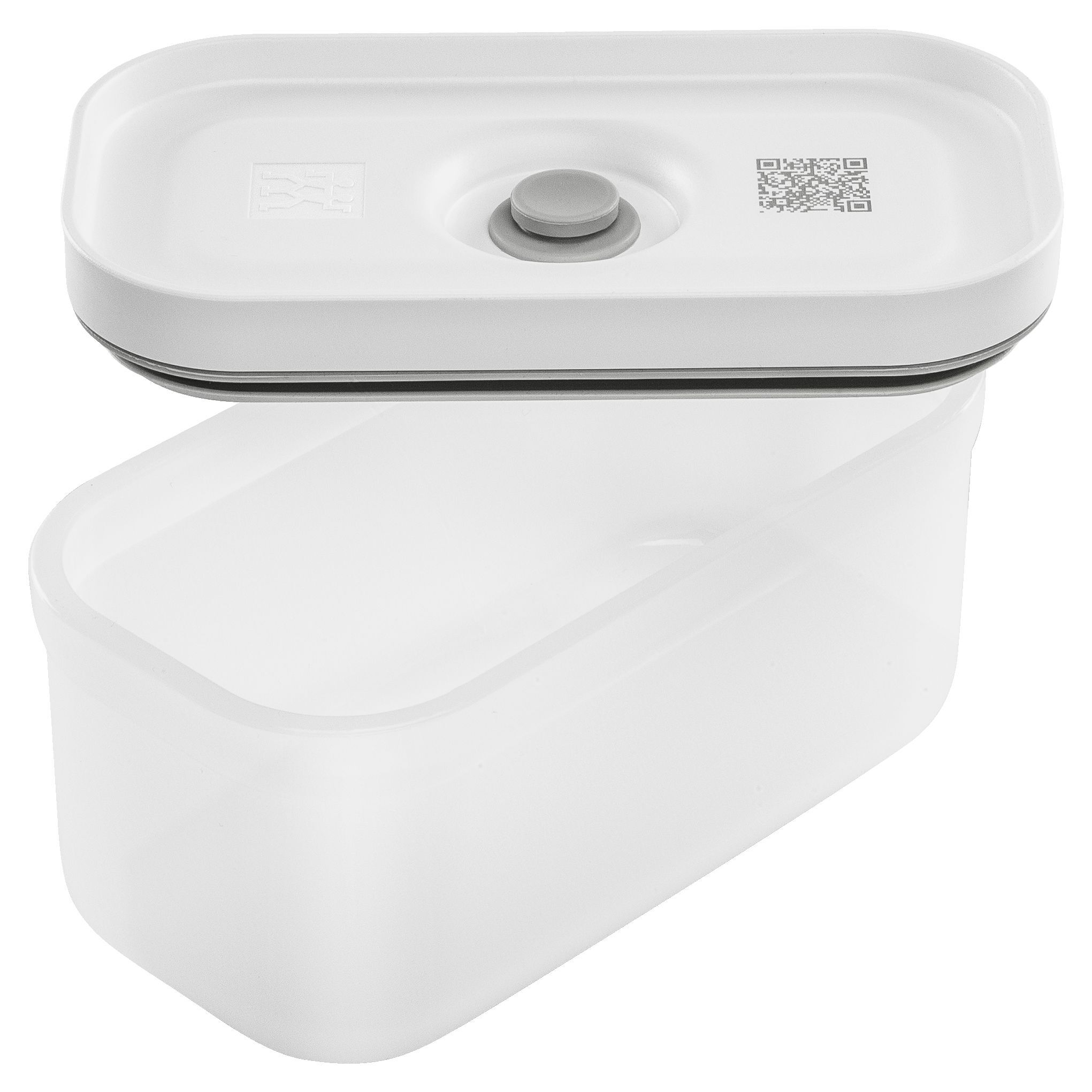Vakuum Lunchbox S, Kunststoff, Semitransparent-Grau