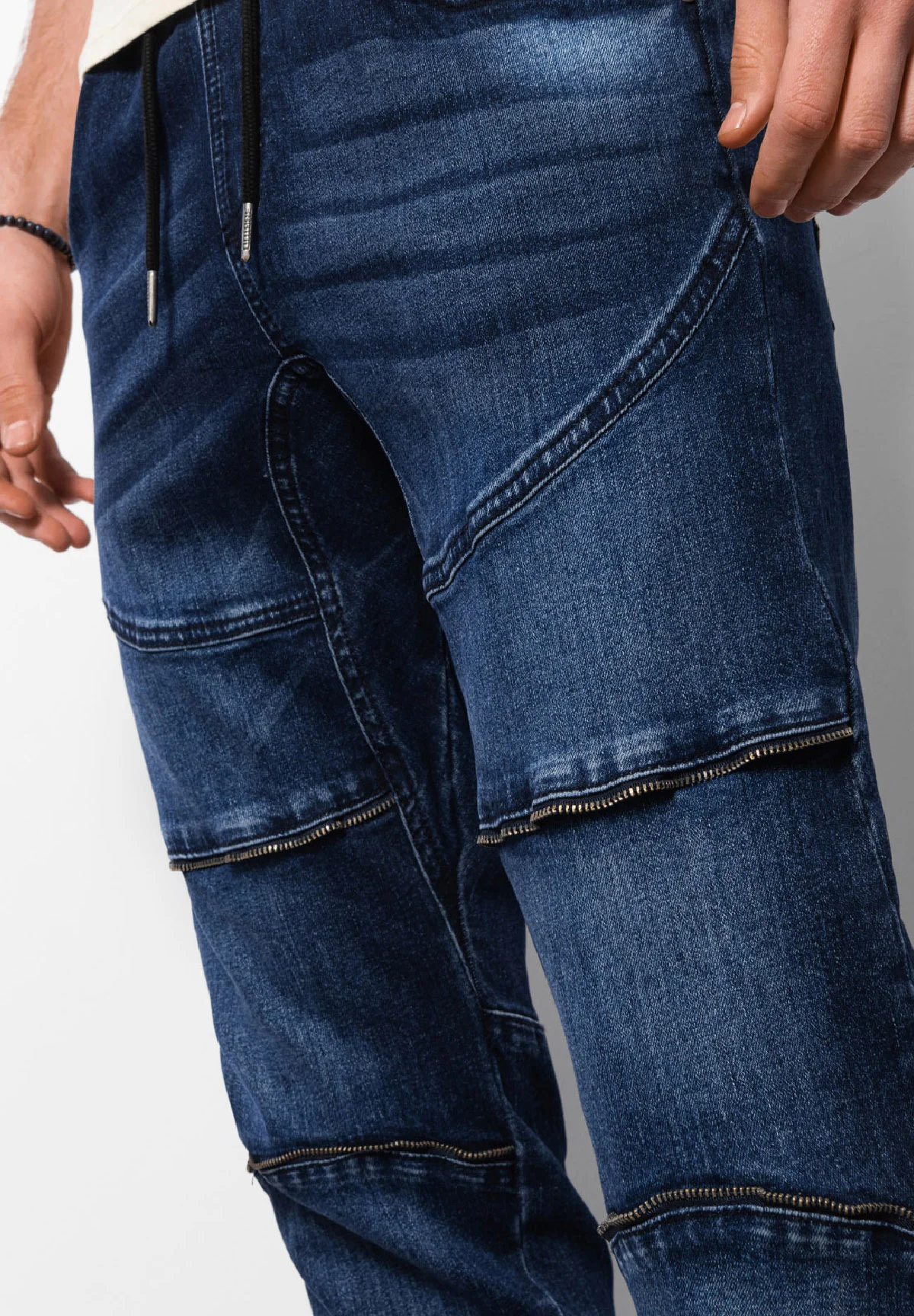 Ombre CON DECORACIÓN - Vaqueros slim fit