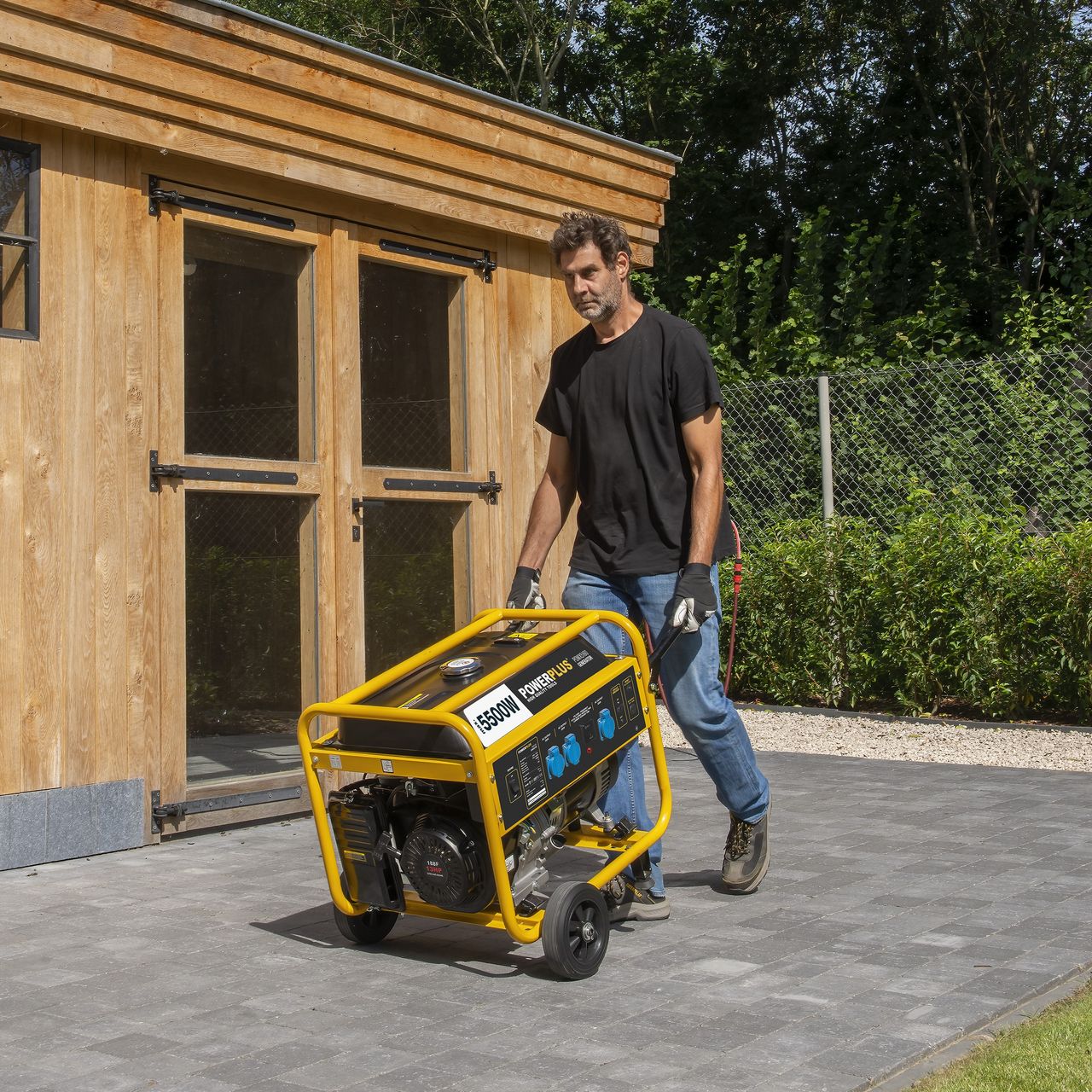 Powerplus Stromerzeuger POWX5160 - 5500W