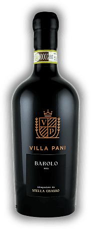 Villa Pani, Barolo, DOCG, 2018, Piemont  Villa Pani, Barolo, DOCG, 2018, Piemont   Jahrgang 2018 - 0,75	 Liter - Vol 13,5%