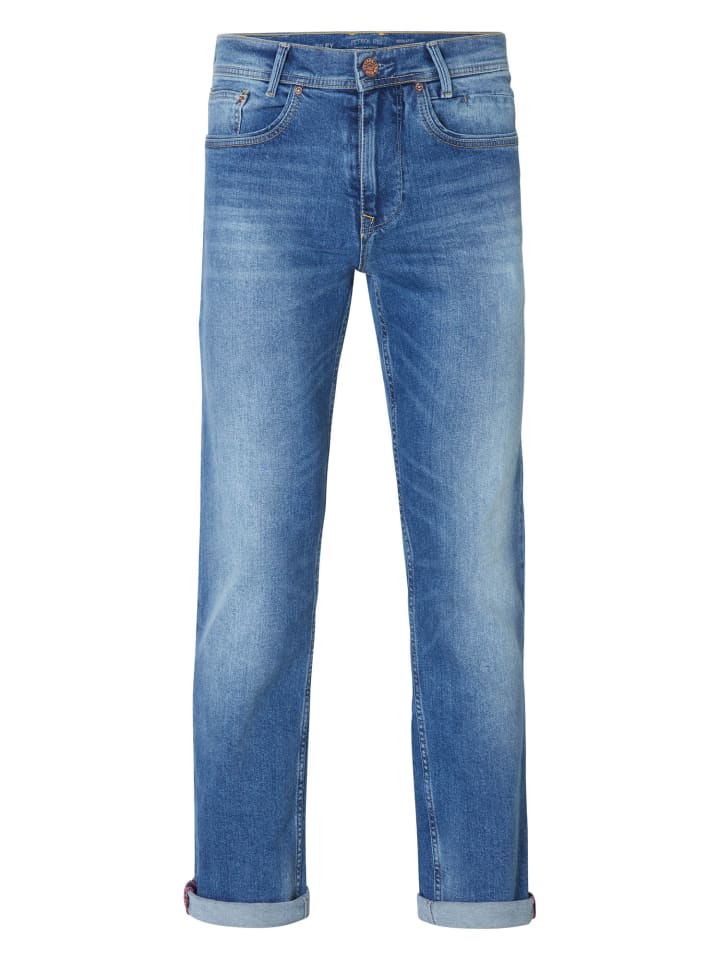 Petrol Industries Regular Fit Jeans Riley in Blau günstig kaufen