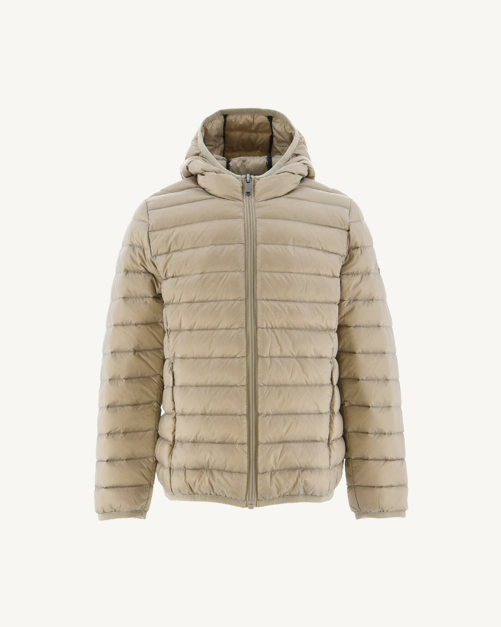 Doudoune légère à capuche enfant Beige Hugo