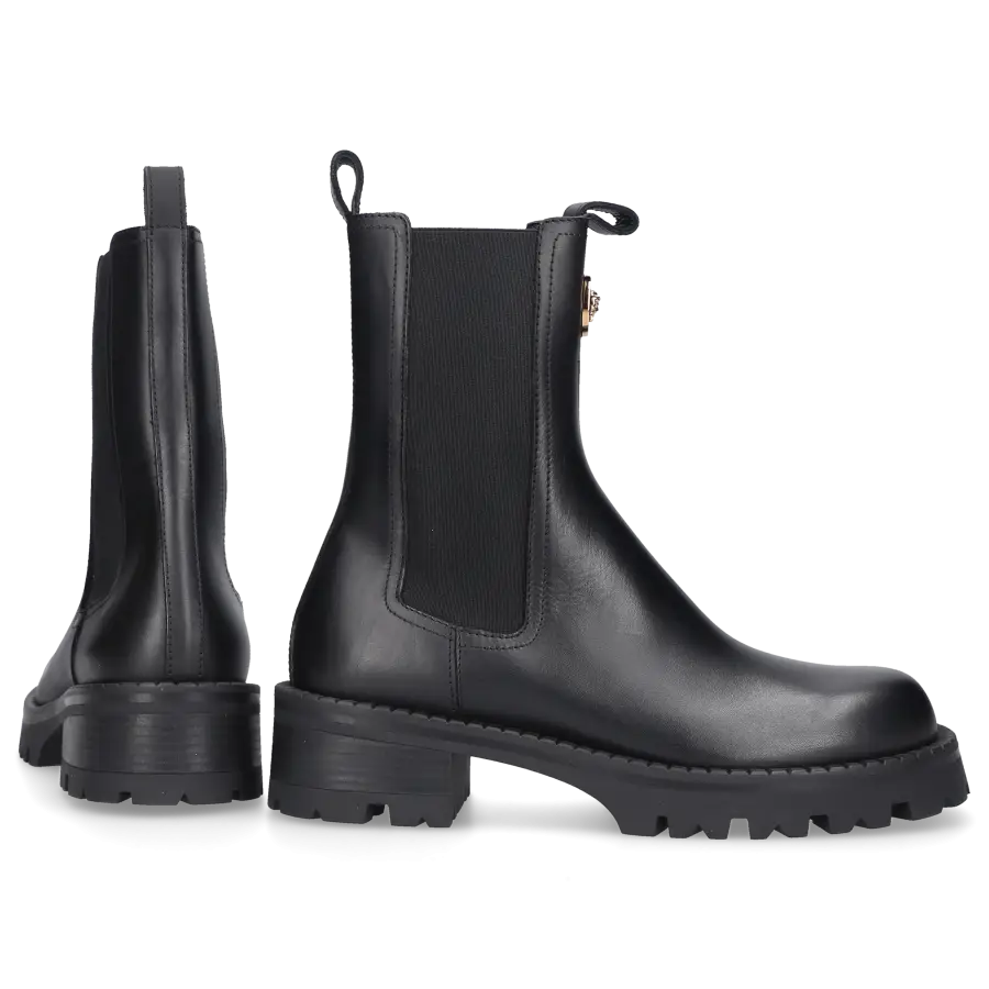 Versace - Chelsea Boots ALIA Kalbsleder - schwarz