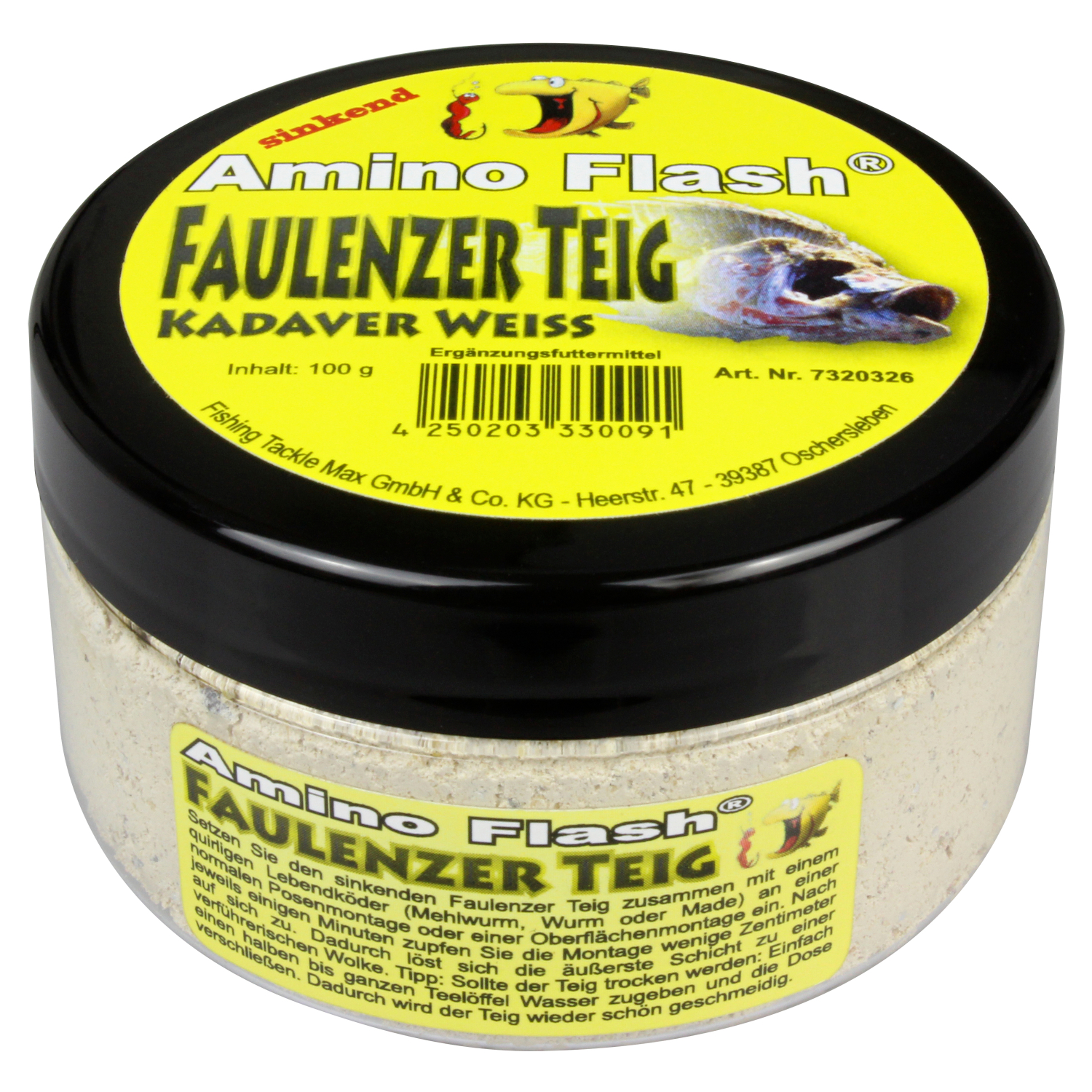FTM Forellenteig Faulenzer Teig (weiß, Kadaver)