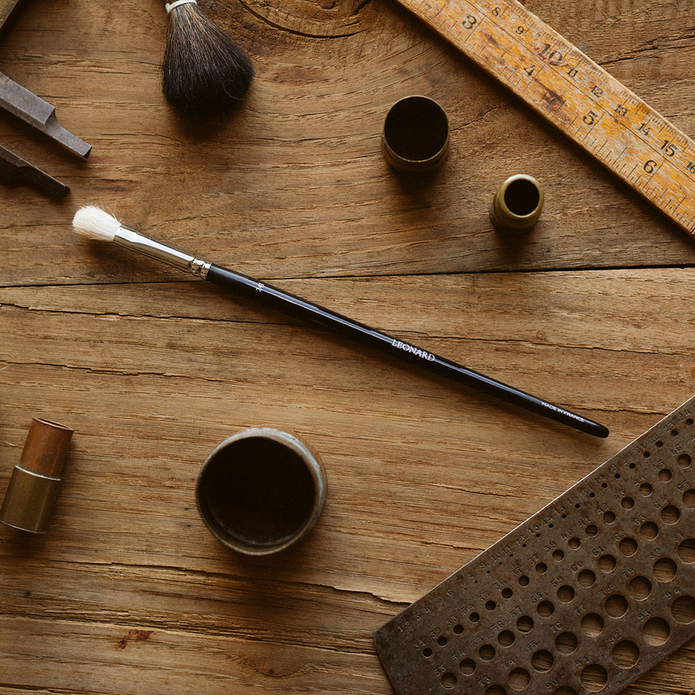 Leonard brushes Pinceau estompeur bombé n°241 Pinceau paupières