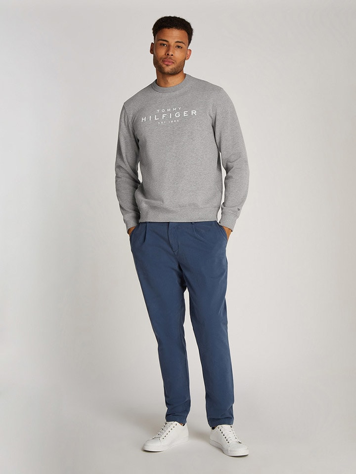 Tommy Hilfiger Sweatshirt in Grau günstig kaufen