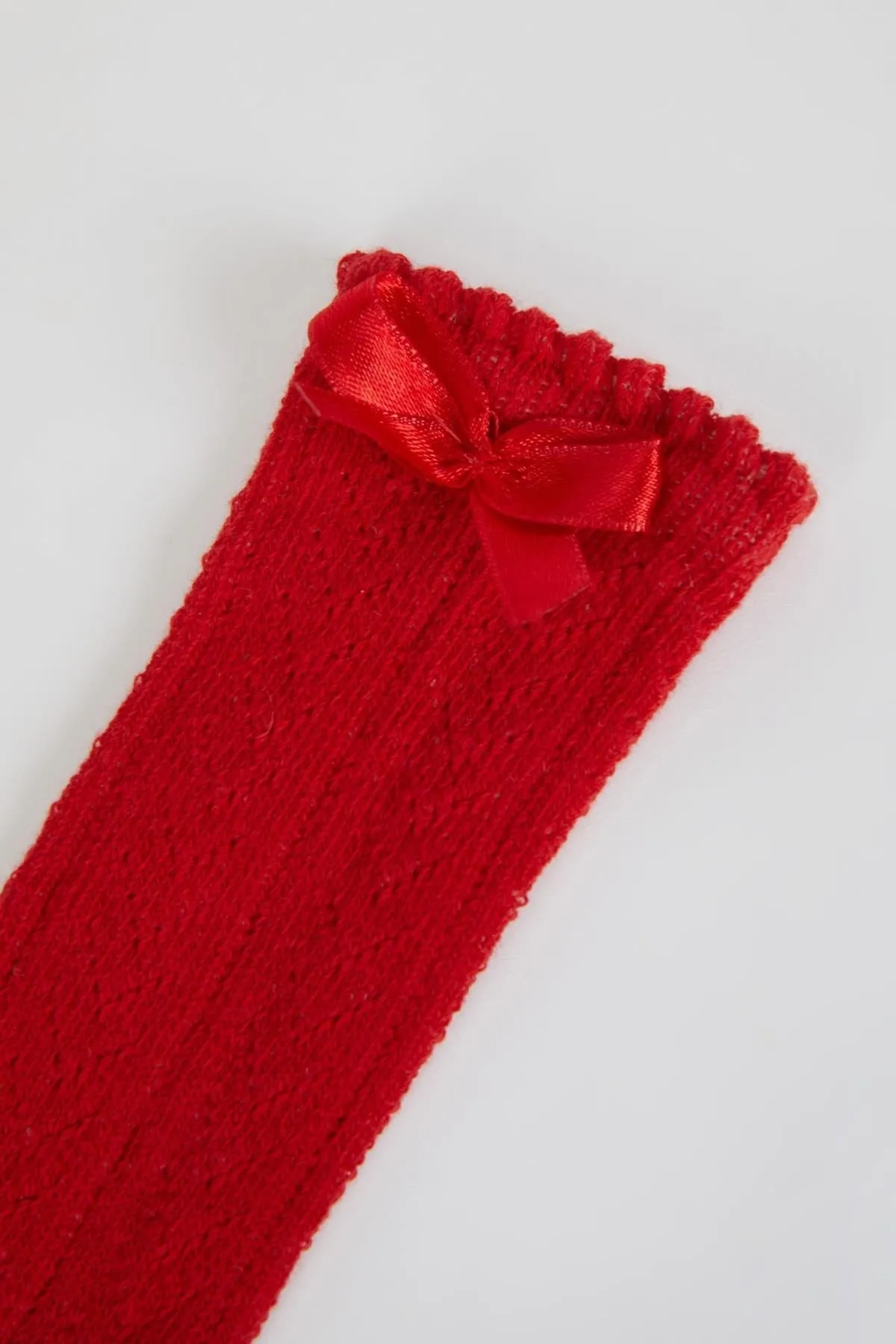 DeFacto  Baby Mädchen Kurze Socken Haarband Rot 2-teiliges Set A2616a523sm
