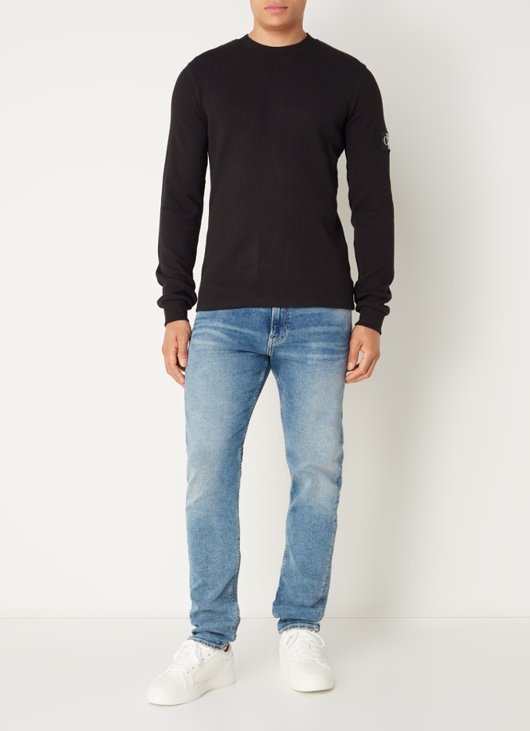 Calvin Klein Fine-knit sweater with logo