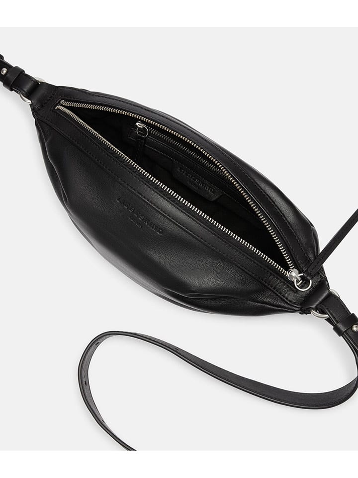LIEBESKIND BERLIN Leder-Brustbeutel in Schwarz - (B)31 x (H)21 x (T)10 cm günstig kaufen onesize