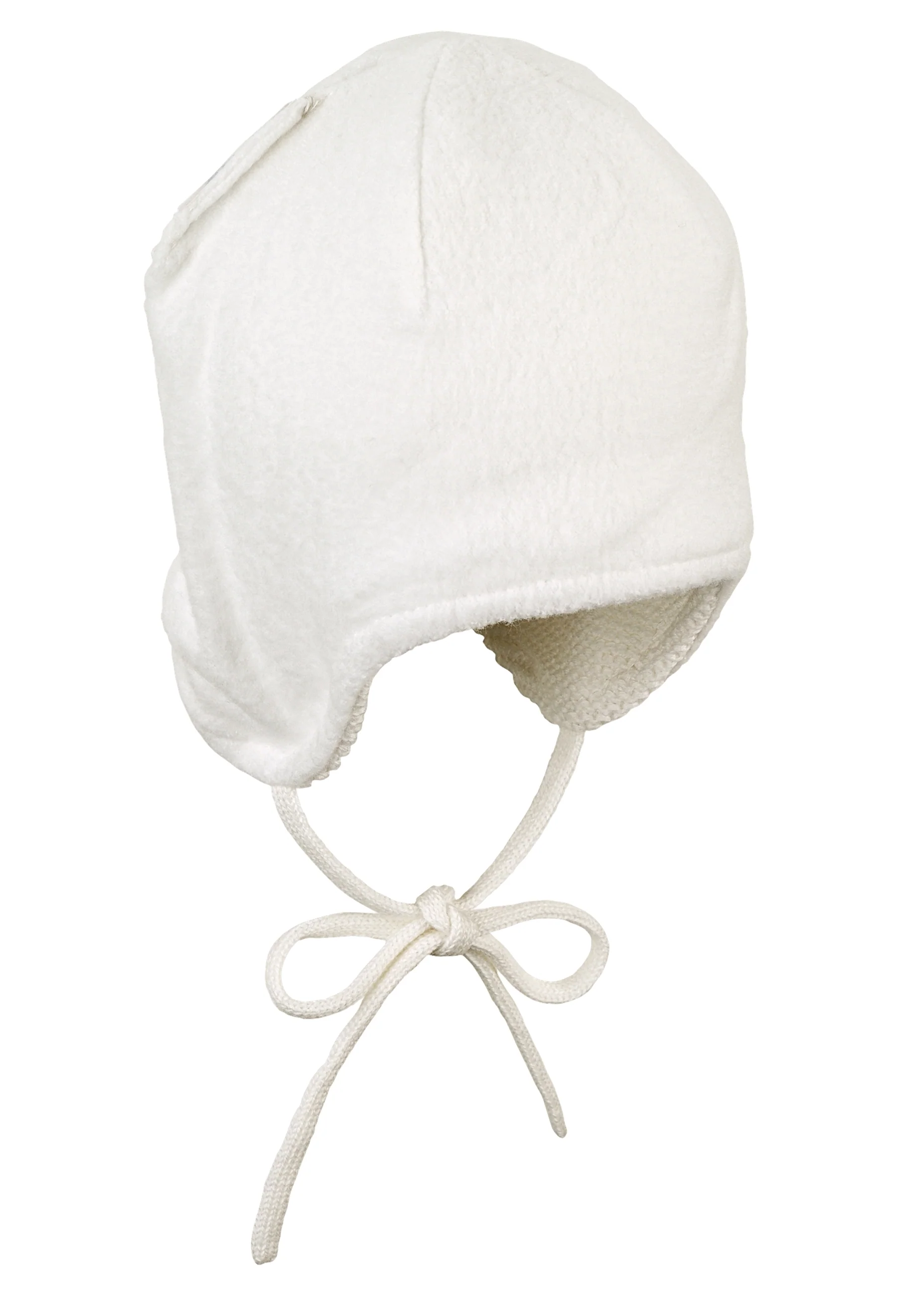 GOTS Strickmütze gefüttert mit Baumwollfleece