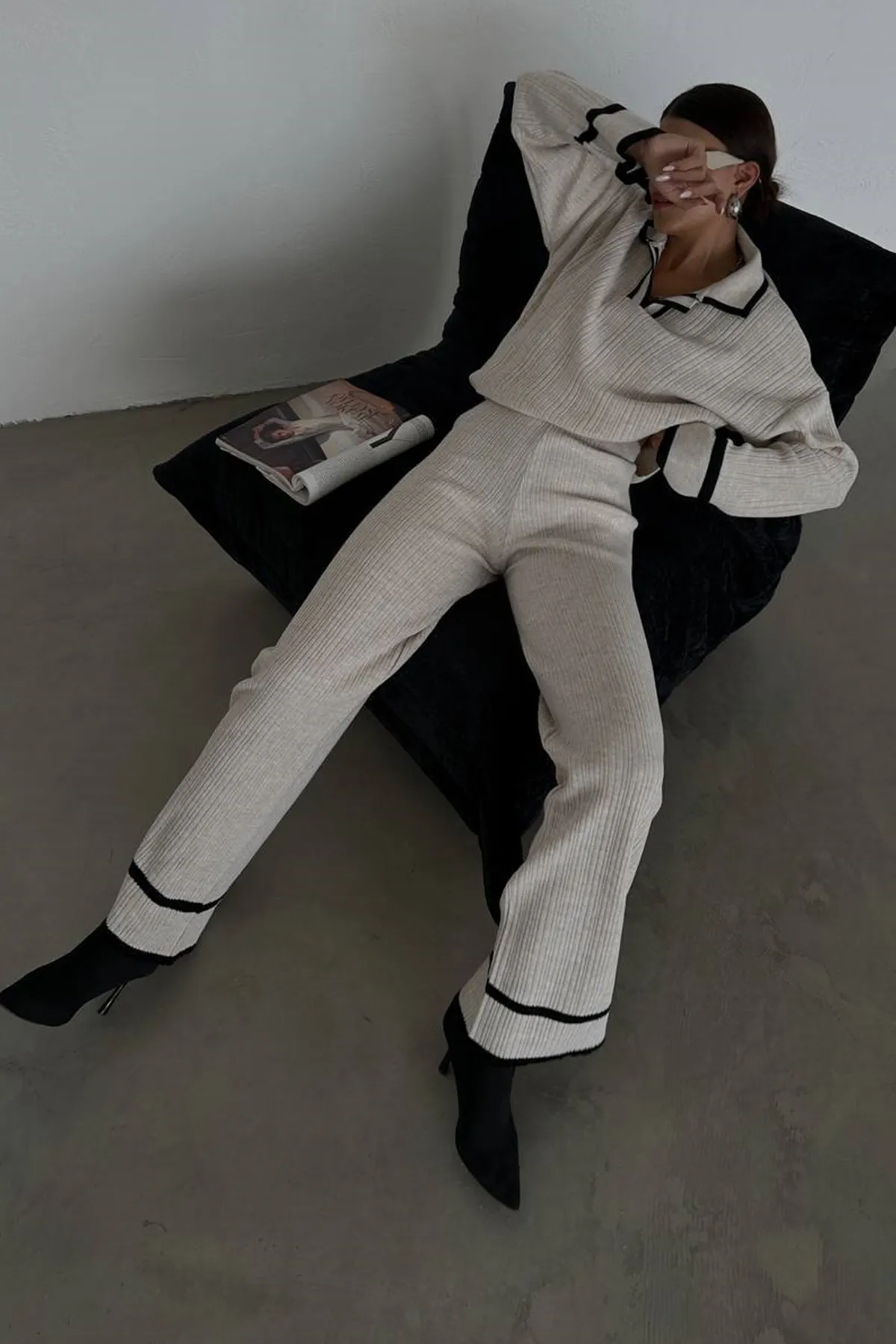 lovebox  Zweiteiler - Beige - Regular Fit