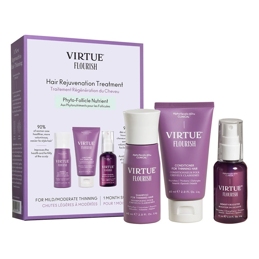 Virtue Flourish Phyto-Follicle Nutrient für 1 Monat Kit