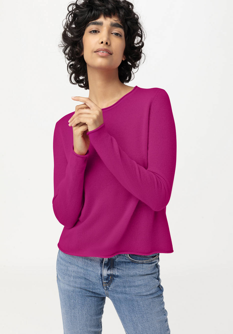 FTC X HESSNATUR Pullover aus reinem Kaschmir