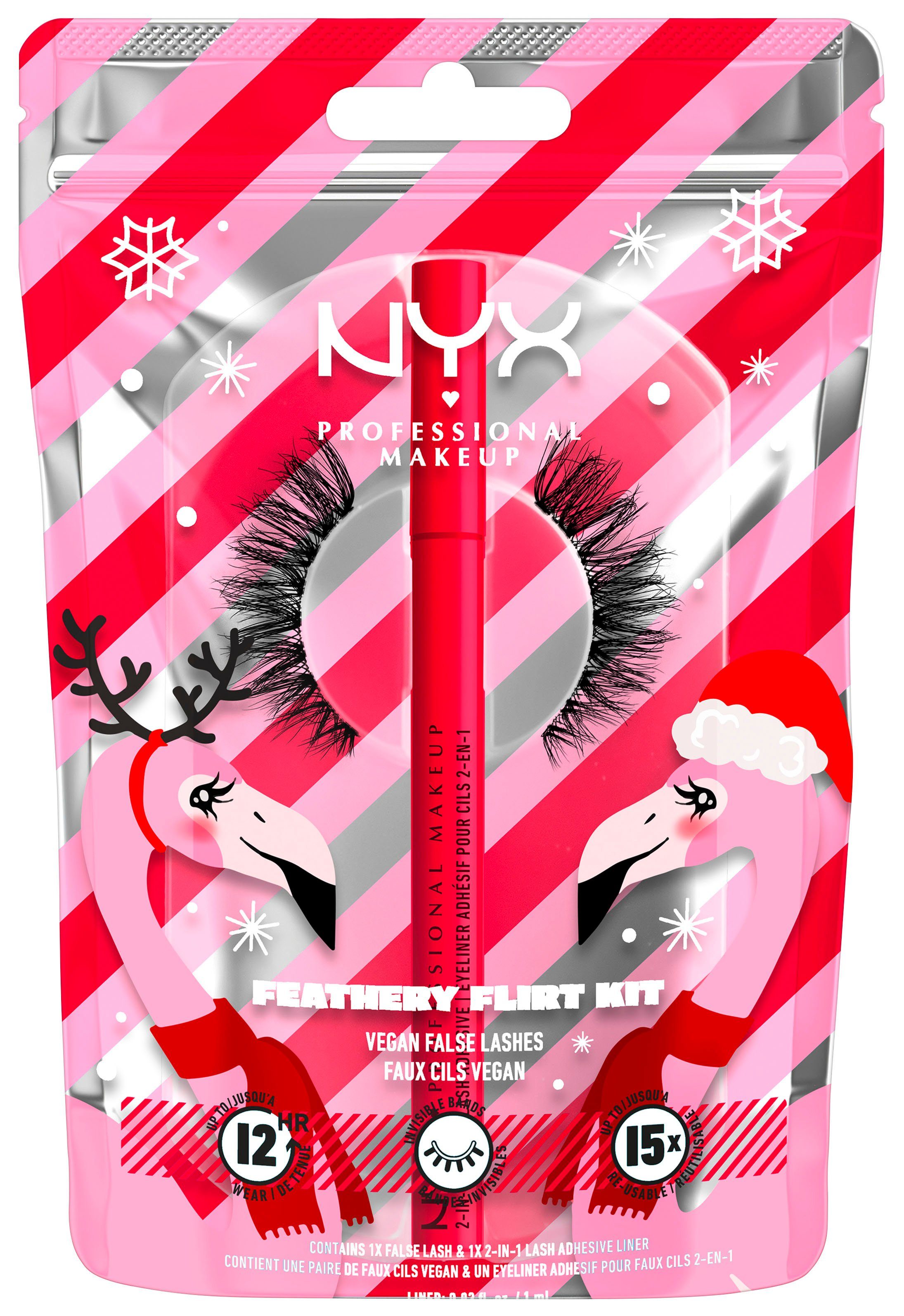 NYX Kosmetik-Set NYX Professional Makeup Feathery Flirt Kit