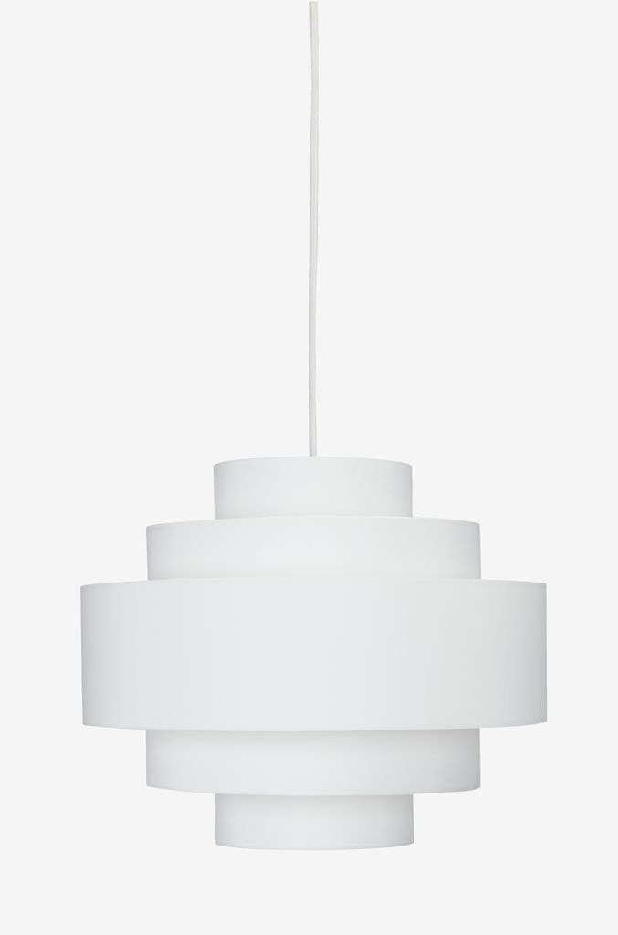 TYGE Lampa wisząca TYGE Ø35xW29cm biała