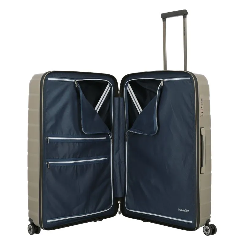 Travelite AIR BASE 3tlg. Set L\/M\/S (4 Räder) - Champagner