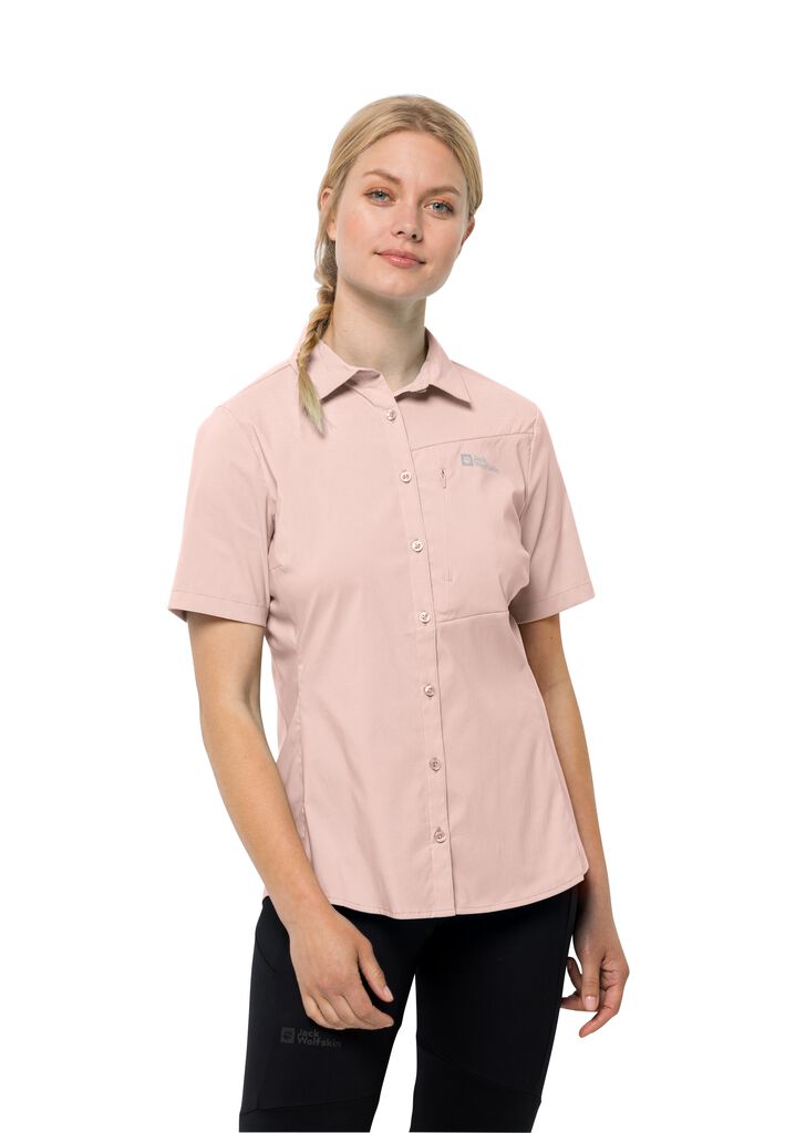HEIDETAL SHIRT W Kurzwarm Wanderbluse Damen