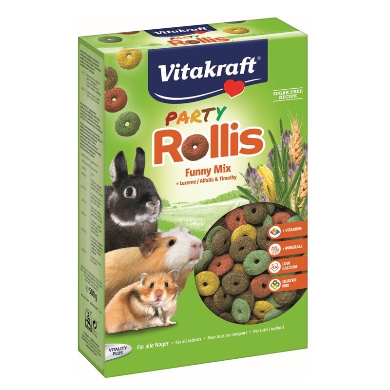 Vitakraft Snacks Vitakraft Party Rollis 500 g