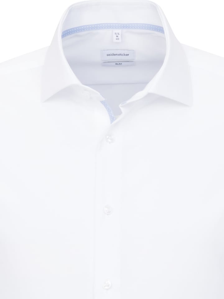 Seidensticker Hemd - Slim fit - in Weiß günstig kaufen