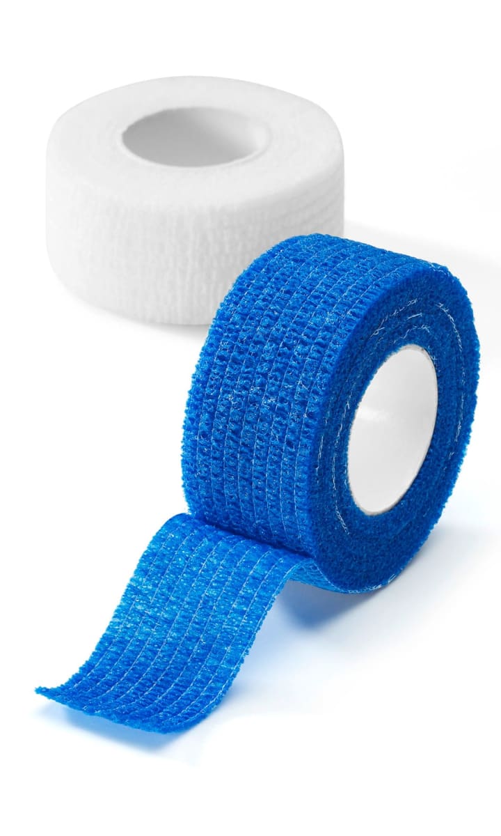 Selbsthaftender Fingerverband, 2,5 cm x 5 m (gedehnt), 1 Rolle, 5 m