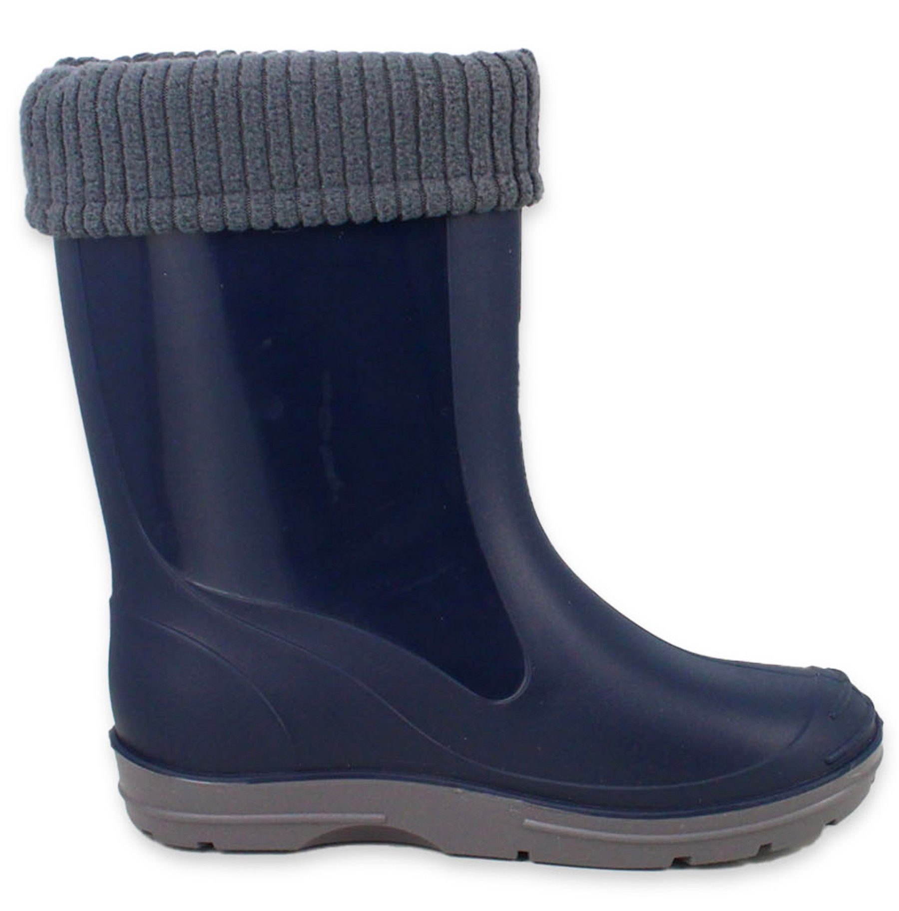 Beck Regenstiefel Basic mit Warmfutter herausnehmbar, Gummistiefel (für Mädchen und Jungen, für warme Füße bei Nässe und Kälte) im Herbst kaufen - im Frühjahr ohne Warmfutter weiter verwenden!!!
