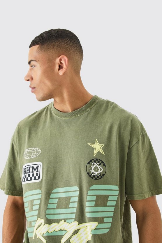 Heavyweight Overdye Moto T-shirt