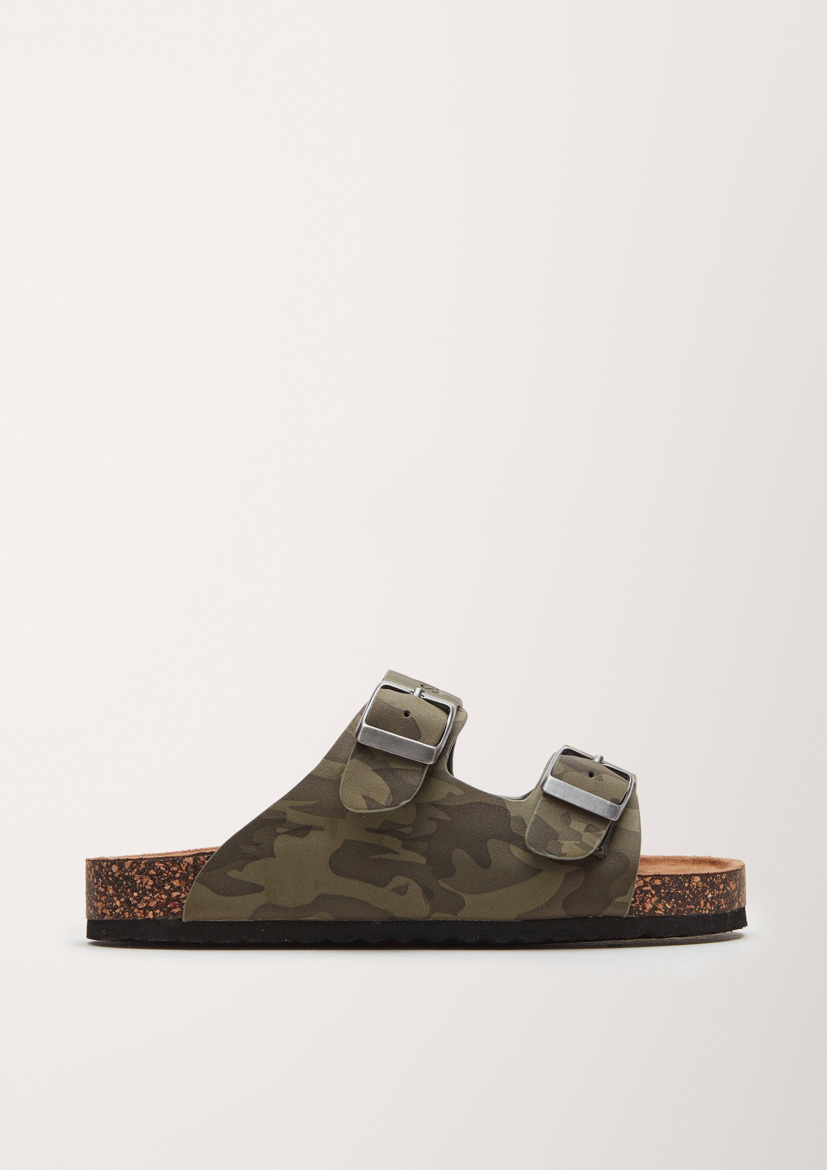 Pantoletten mit Camo-Muster  6005740-730