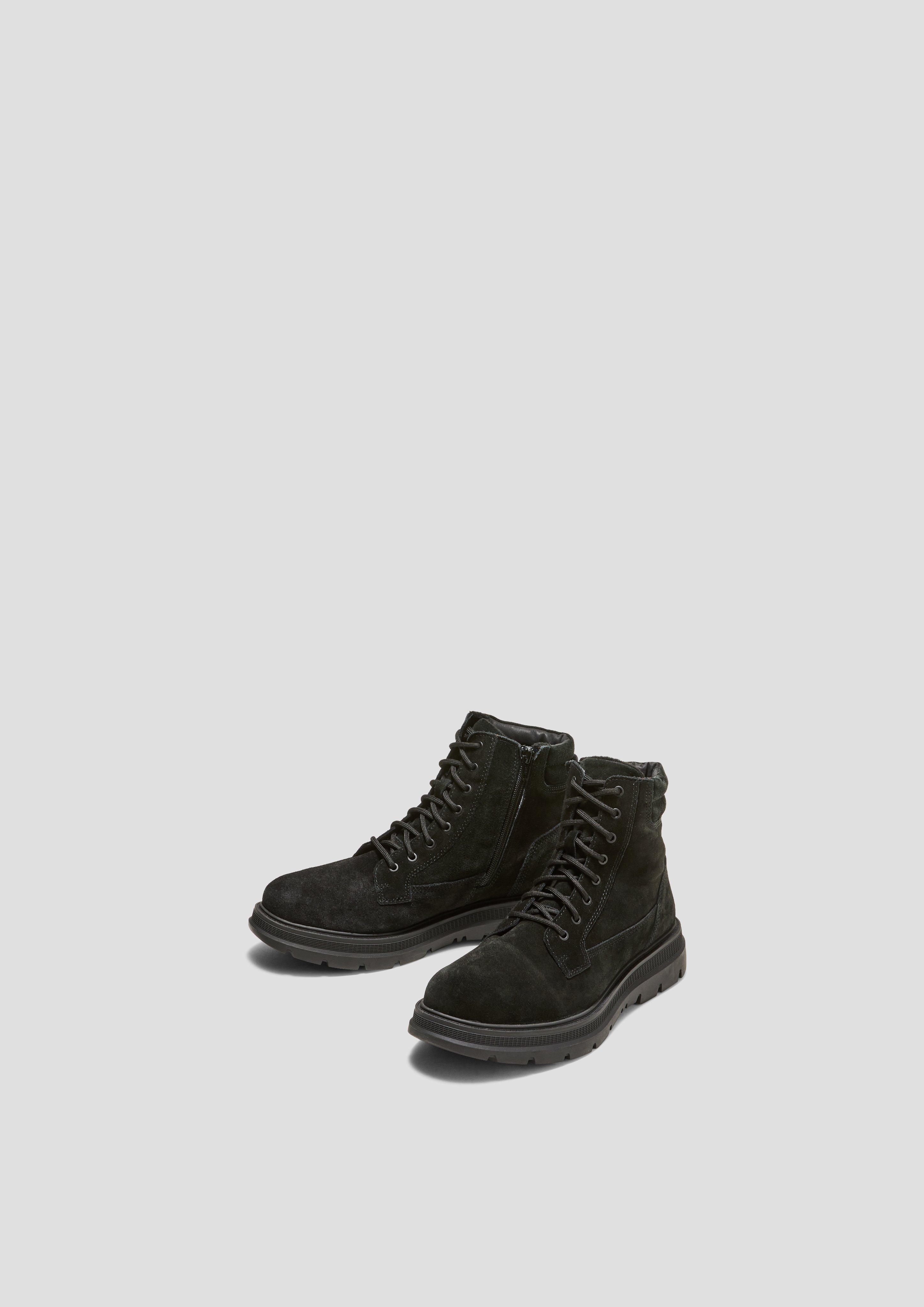 Gefütterte Boots aus Leder  6008612-001