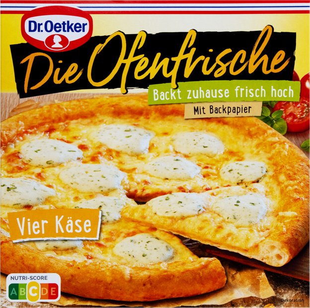 Dr. Oetker Die Ofenfrische Pizza Vier-Käse