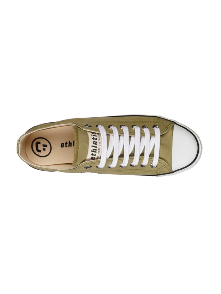 ethletic Sneaker Fair Trainer White Cap Lo Cut in Watersign Green | Just White günstig kaufen