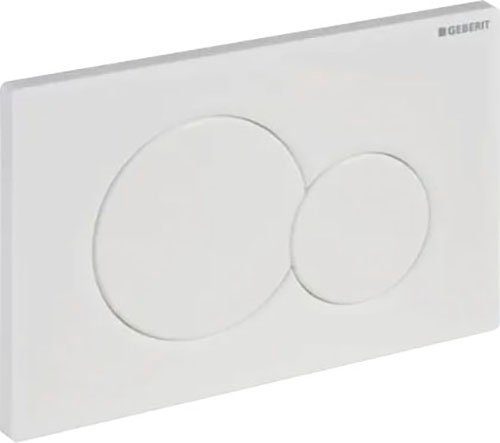 GEBERIT Betätigungsplatte Sigma01,2-Mengen-Spülung, (6 tlg)