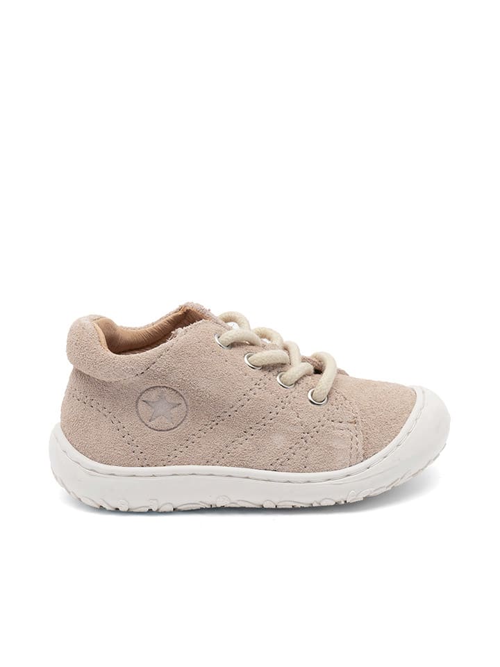 bisgaard Leder-Barfußschuhe in Beige günstig kaufen