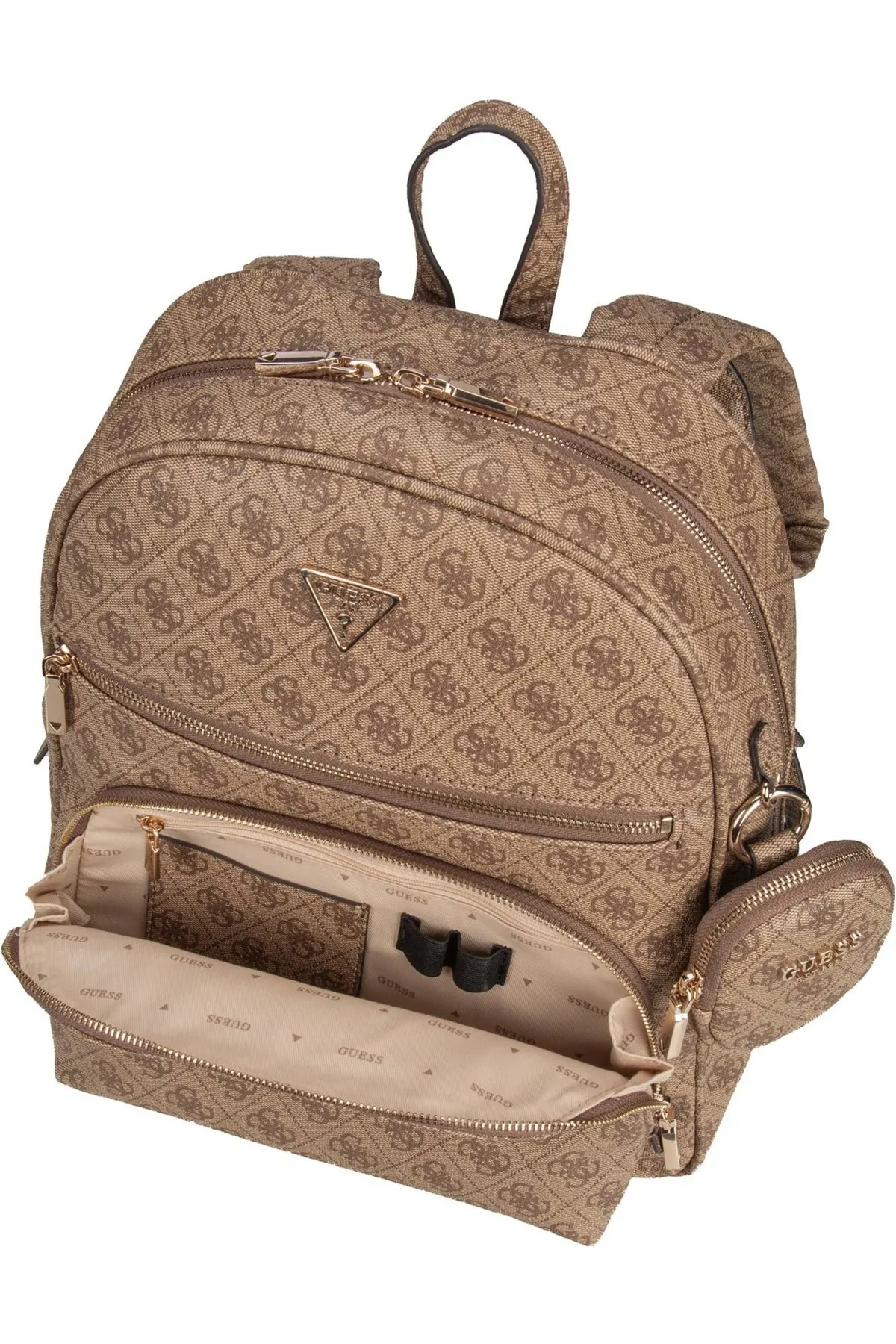 Guess  Rucksack - Weiß - Unifarben
