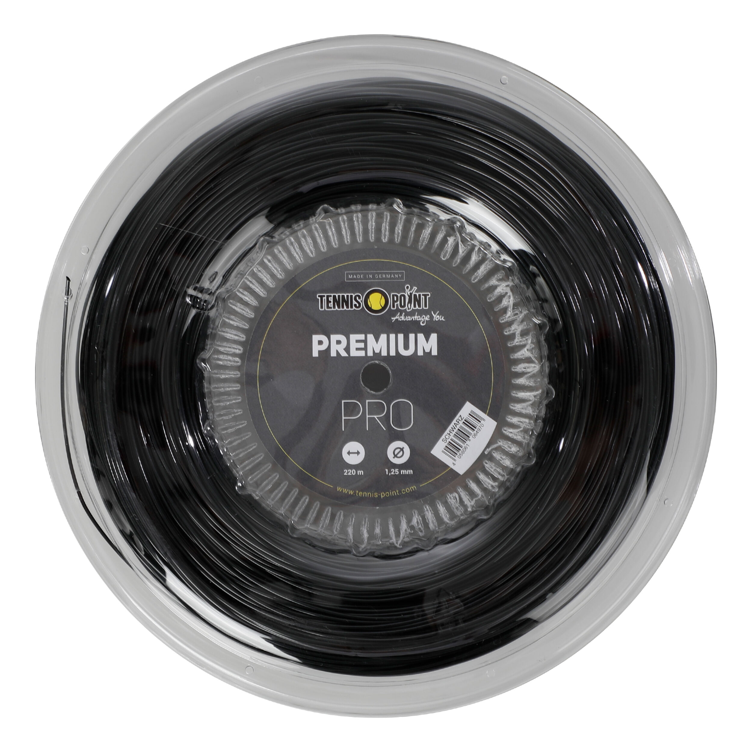 Premium Pro Saitenrolle 220m - Schwarz